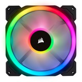 Corsair LL140 RGB PWM, Gehäuselüfter 2er Pack, inkl. Controller Lighting Node PRO