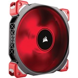 Corsair ML140 Pro LED Red, Gehäuselüfter rot