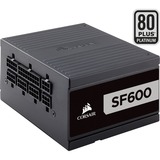 Corsair SF600 Platinum 600W SFX, PC-Netzteil schwarz, 2x PCIe, Kabel-Management, 600 Watt
