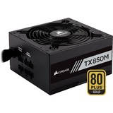 Corsair TX850M, PC-Netzteil schwarz, 4x PCIe, Kabel-Management, 850 Watt