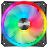 Corsair iCUE QL120 RGB 3er 120x120x25, Gehäuselüfter schwarz, 3er Pack, inkl Lighting Node CORE