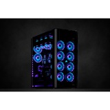 Corsair iCUE QL120 RGB 3er 120x120x25, Gehäuselüfter schwarz, 3er Pack, inkl Lighting Node CORE