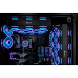 Corsair iCUE QL120 RGB 3er 120x120x25, Gehäuselüfter schwarz, 3er Pack, inkl Lighting Node CORE