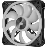 Corsair iCUE QL120 RGB 3er 120x120x25, Gehäuselüfter schwarz, 3er Pack, inkl Lighting Node CORE