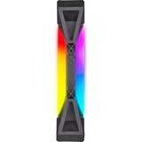 Corsair iCUE QL140 RGB 2er 140x140x25, Gehäuselüfter schwarz, 2er Pack, inkl Lighting Node CORE