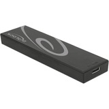 DeLOCK Externes Gehäuse M.2 SSD USB-C, Laufwerksgehäuse schwarz