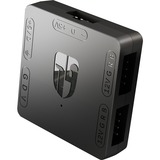 DeepCool RGB Convertor, Lüftersteuerung schwarz, 5V auf 12V RGB Transfer Hub