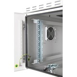 Digitus IP55 Outdoor-Wandgehäuse, IT-Schrank grau, 7 Höheneinheiten