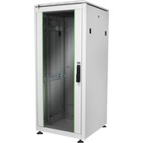 Digitus Netzwerkschrank Unique Serie - 600x600 mm (BxT), IT-Schrank grau, 26 Höheneinheiten