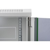 Digitus Wandgehäuse Dynamic Basic Serie - 600x450 mm (BxT), IT-Schrank hellgrau, 16 Höheneinheiten