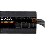EVGA 500 BR, 80+ BRONZE 500W, PC-Netzteil schwarz, 2x PCIe, 500 Watt