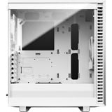 Fractal Design Define 7 Compact White TG Light Tint, Tower-Gehäuse weiß, Tempered Glass