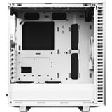 Fractal Design Define 7 Compact White TG Light Tint, Tower-Gehäuse weiß, Tempered Glass