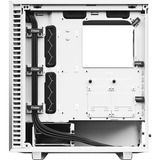 Fractal Design Define 7 Compact White TG Light Tint, Tower-Gehäuse weiß, Tempered Glass