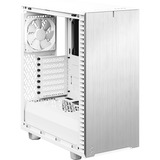 Fractal Design Define 7 Compact White TG Light Tint, Tower-Gehäuse weiß, Tempered Glass