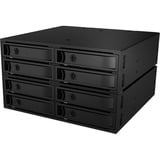 ICY BOX IB-2281MSK, Laufwerksgehäuse schwarz