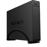 ICY BOX IB-366StU3+B, Laufwerksgehäuse schwarz