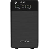 ICY BOX IB-RD3620SU3, Laufwerksgehäuse schwarz