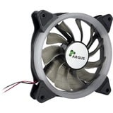 Inter-Tech Argus RS-051 RGB 120x120x25, Gehäuselüfter schwarz, 120 mm