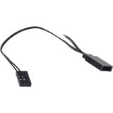Inter-Tech Argus RS-051 RGB 120x120x25, Gehäuselüfter schwarz, 120 mm