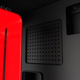 NZXT H210i, Tower-Gehäuse schwarz/rot, Tempered Glass