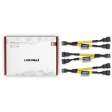 Noctua NA-SYC1 chromax yellow, Y-Kabel gelb, 3 Stück