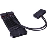 Phobya Netzteilschalterkabel 2x 24-pin > 1x 24-pin schwarz