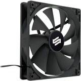 SilentiumPC Zephyr 140 140x140x25, Gehäuselüfter schwarz