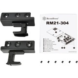 SilverStone SST-RM21-304, Rack-Gehäuse schwarz, 2 Höheneinheiten