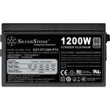 SilverStone SST-ST1200-PTS 1200W, PC-Netzteil schwarz, 8x PCIe, Kabel-Management, 1200 Watt