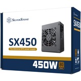 SilverStone SST-SX450-B 450W, PC-Netzteil schwarz, 450 Watt