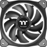 Thermaltake Riing Plus 14 LED RGB Radiator Fan TT Premium, Gehäuselüfter schwarz, 3er Set, 1x Controller, 140 mm