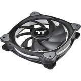 Thermaltake Riing Plus 14 LED RGB Radiator Fan TT Premium, Gehäuselüfter schwarz, 3er Set, 1x Controller, 140 mm