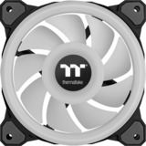 Thermaltake Riing Quad 12 RGB Radiator Fan TT Premium Edition 3 Pack, Gehäuselüfter schwarz, 3er Set, 1x Controller, 120 mm