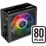Thermaltake Smart RGB 700W, PC-Netzteil schwarz, 2x PCIe, RGB, 700 Watt