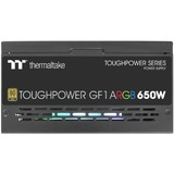 Thermaltake Toughpower GF1 ARGB 650W, PC-Netzteil schwarz, 4x PCIe, Kabel-Management, 650 Watt