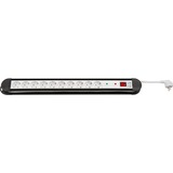 goobay Steckdosenleiste 10-fach schwarz/weiß