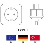 goobay Steckdosenleiste 6-fach weiß, 3 Meter