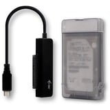 i-tec MySafe USB-C 3.1 Gen. 2 Easy 2.5, Laufwerksgehäuse grau/transparent