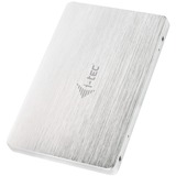 i-tec SATA MySafe 6,4cm/2,5, Laufwerksgehäuse silber, mit Adapter auf SATA M.2