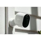 Arlo Pro 3 2K QHD Sicherheitssystem mit 2 Kameras + SmartHub, Überwachungskamera weiß