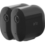 Arlo Pro 3 2er Set , Überwachungskamera schwarz, 2 Kameras + SmartHub