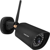 Foscam  G4P, Überwachungskamera schwarz, WLAN, 2K Auflösung