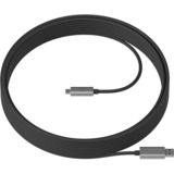 Logitech USB 3.2 Gen 2 Aktivkabel, USB-A Stecker > USB-C Stecker schwarz, 10 Meter, für Logitech Tap