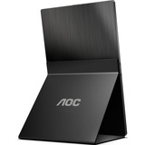 AOC 16T2, LED-Monitor 39.6 cm(15.6 Zoll), schwarz, FullHD, IPS, 60 Hz, Touchscreen