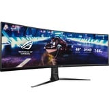 ASUS ROG Strix XG49VQ, Gaming-Monitor 124 cm(49 Zoll), schwarz, Curved, UWFHD, AMD Free-Sync 2, 144Hz Panel