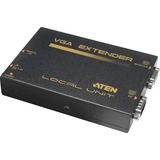 ATEN VE150A-AT-G VGA Extender CAT5, Grafikverlängerung schwarz