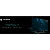 Acer Predator CG437KP, Gaming-Monitor 108 cm(43 Zoll), schwarz, UltraHD/4K, HDR, Adaptive-Sync, G-Sync Compatible, 144Hz Panel