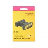 DeLOCK Adapter DVI 24+1 (Stecker) > DVI 24+5 (Buchse), EDID Emulator schwarz