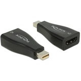DeLOCK Adapter miniDisplayport 1.2 (Stecker) > HDMI (Buchse) 4K Passiv schwarz